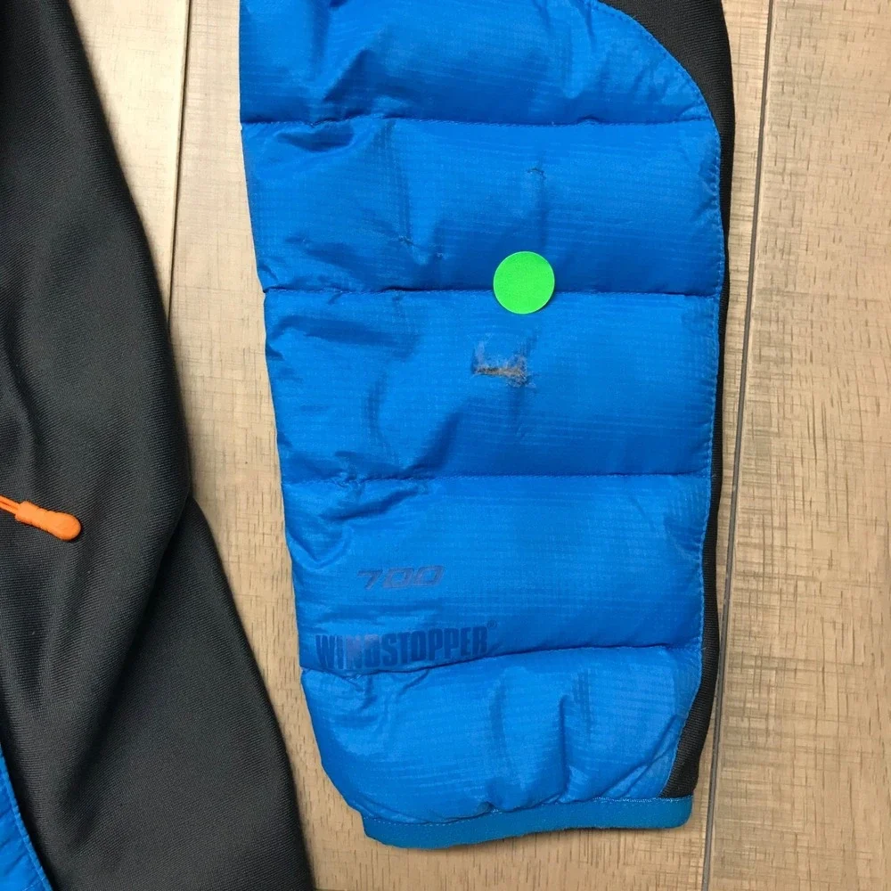 The North Face 700 Summit Series‎ Down Jacket Mens XL Blue Goose Puffer Nylon